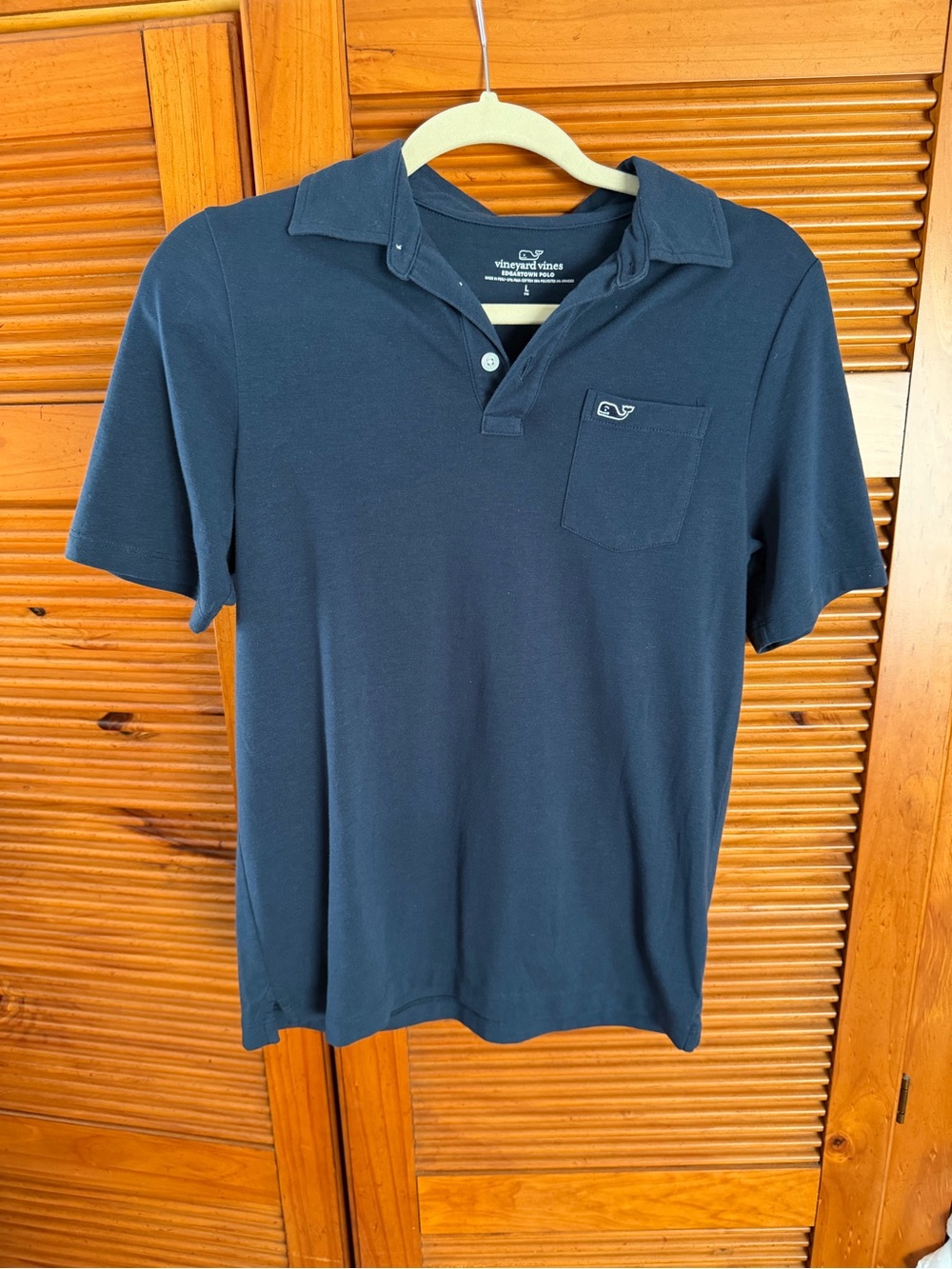 Vineyard Vines Big Boys’Navy/Dark blue Short Sleeve Polo Shirt